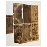 Tribute Civil War Confederate notes