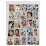 Lot of 25 1968 Topps Baseball Cards