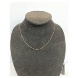 Gold Colored Chain Marked 925 Italy