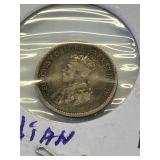 1912 Canadian Silver Nickel