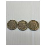 1935, 1936, 1937 Buffalo nickel