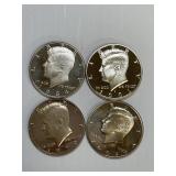 1979-S, 84-S, 91-S, 02-S Proof JFK x4