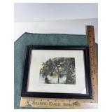 VINTAGE LITHOPRINT OF SPANISH MOSS IN FLORIDA -