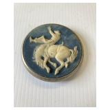 Bronc Busting Belt Buckle