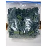 GALLON-SIZED BAG GREEN MEGA BLOKS