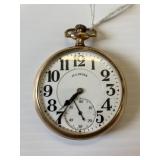 21 jewel Illinois pocket watch runs