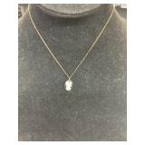 12K G.F. 15' NECKLACE & CAMEO