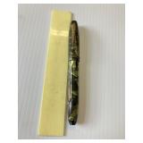 Parkette Green Marble Fountain Pen