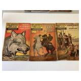 3 vintage comic books from the 1960