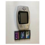 GAME BOY ADVANCE W/ 2 GAMES: LILO & STITCH, SILENT