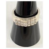 Silver Ring Marked 925 sz 6 3/4