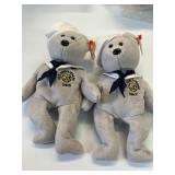 USS RONALD REGAN BEANIE BABIES