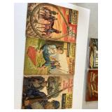 3 vintage Classic Illustrated book comic books