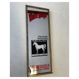 WHITE HORSE SCOTCH WHISKEY ADVERTISING MIRROR