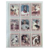 1982 BASESBALL CARDS:MANTLE,CLEMENTE,MAY-LOT OF 18