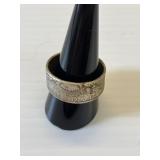 1964 Half dollar ring 90% silver