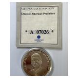 2008 Ronald Reagan 24K Layered Proof
