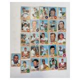 Lot of 25 1968 Topps Baseball Cards