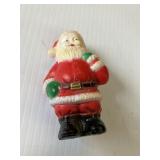 Vintage Christmas Santa Candle/Candy Holder