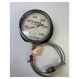 NOS TRERICE DIAL THERMOMETERW/ THERMO COUPLE