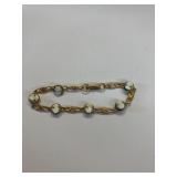 7.5' CAMEO BRACELET & CAMEO RING SZ 6