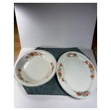 SUPERIOR HALL QUALITY DINNERWARE #80 OVAL PLATTER