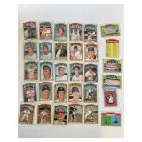 Lot of 30 1972 Topps Baseball Cards