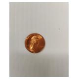 1987 Misprint penny Mint error
