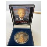 1971 Eisenhower Dollar Gold Layered Edition