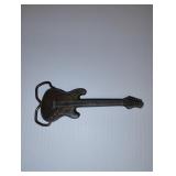 VINTAGE GUITAR BELT BUCKLE