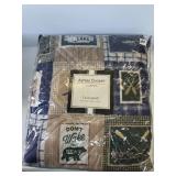 ASHLEY COOPER CLASSICS TWIN SIZE QUILT - LAKEHOUSE