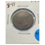 1841 English Farthing