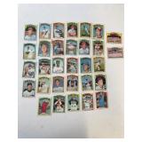 Lot of 30 1972 Topps Baseball Cards