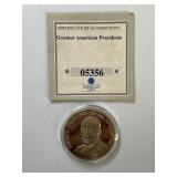 2008 Dwight D Eisenhower 24K Layered Proof