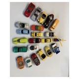 20 Matchbox, Hot Wheels and etc vehicles