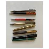 Miscellaneous pens and pencils