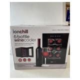 IONCHILL 6 BOTTLE WINE COOLER - NEW