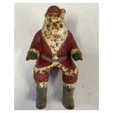 Vintage cast iron Santa