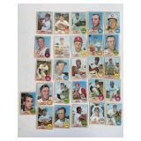 Lot of 25 1968 Topps Baseball Cards