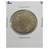 1912 V Nickel VF