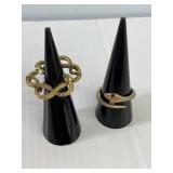 Snake Pendant & Snake Ring Sz 9