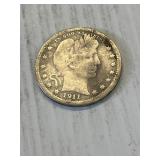 1911 Barber Quarter