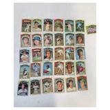 Lot of 30 1972 Topps Baseball Cards