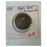 1939 Royal Tour Commemorative Coin