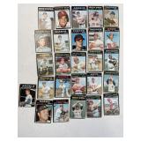 Lot of 25 1971 Topps Baseball Cards