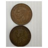 1915,1943 Australian Large Cent