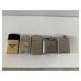 Vintage Lighters lot of 5