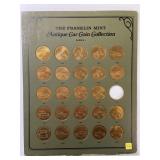 Franklin Mint Antique Car Coin Collection Series 1