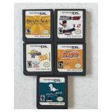 Nintendo DS Games Lot of 5