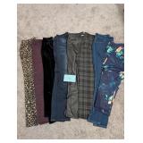 8 size L casual, sport, and dress leggings.